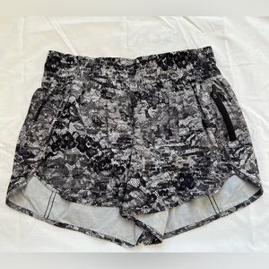 lululemon Graphite Tracker Shorts (size 8)